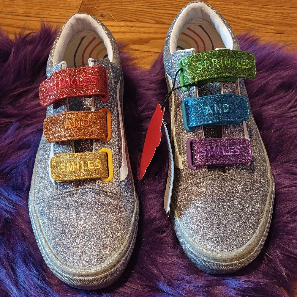 NWT Vans Flour Shop Sprinkles and Smiles sneakers
